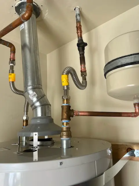 Water heater installation and plumbing repair in Waterford Works